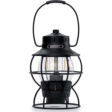 Barebones Railroad Lantern Black LIV-182 W/ Free