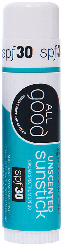 All Good Sunstick SPF 30 ALL GOOD HERBS SUNSTICK UNSCENTED SPF 30