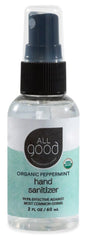 All Good Hand Sanitizer Spray 2 oz Peppermint