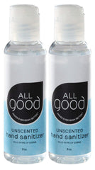 All Good Hand Sanitizer Gel 2 oz Unscented