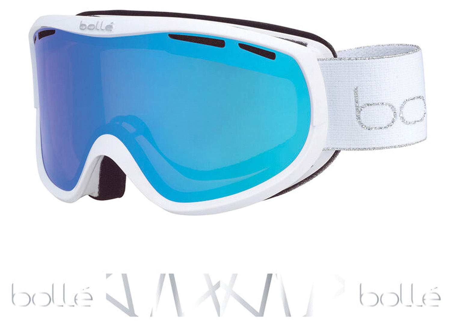 Bolle Sierra White And Silver Shiny - Vermillon Blue