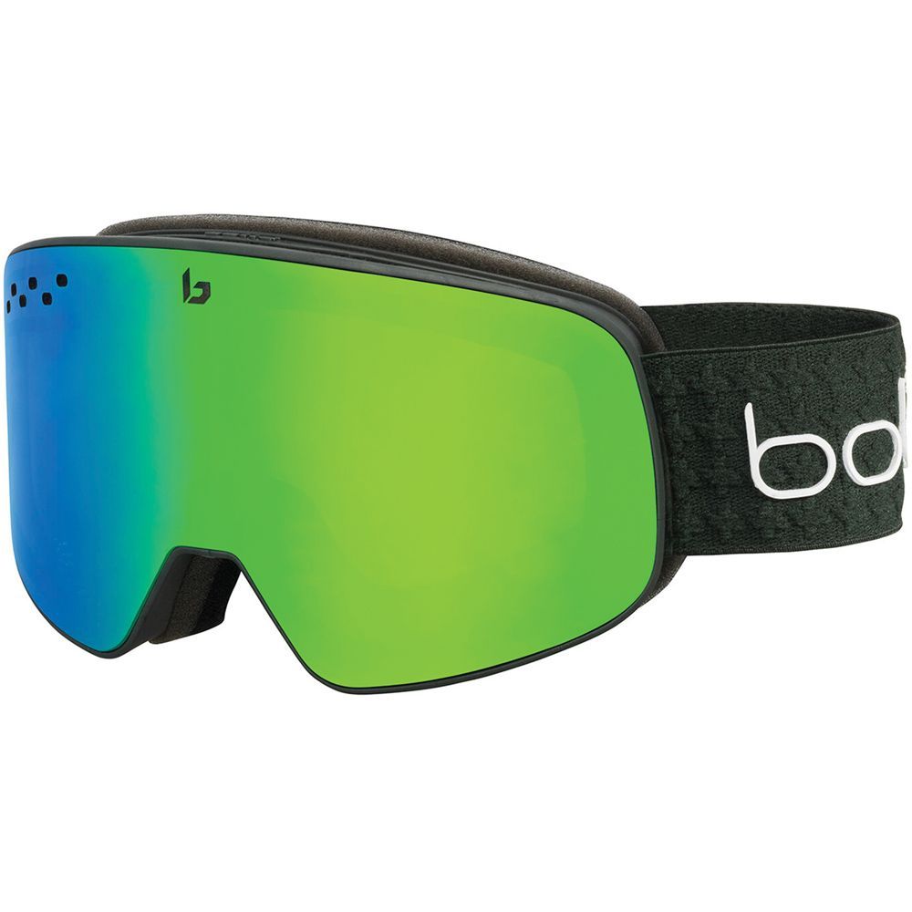 Bolle Nevada Forest Matte Green Emerald Cat 2 Lens