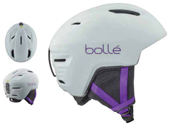 Bolle Atmos Youth Mips White Purple Matte S 52-55Cm