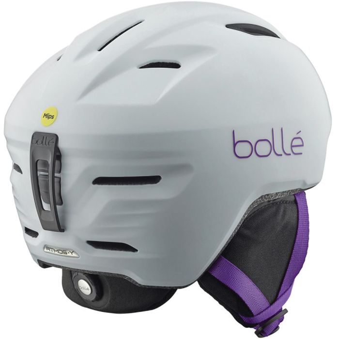 Bolle Atmos Youth Mips White Purple Matte S 52-55Cm