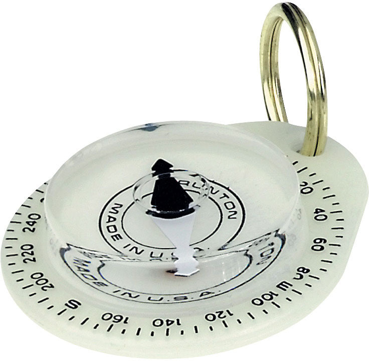 Brunton Glowing Key Ring Compass 5 Degree Resolution