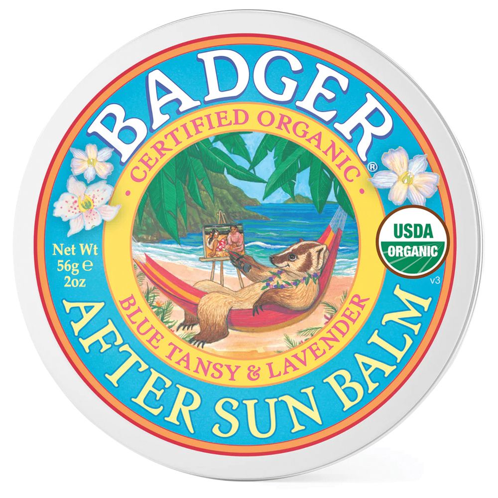 Badger Coconut After Sun Balm Tin 2oz