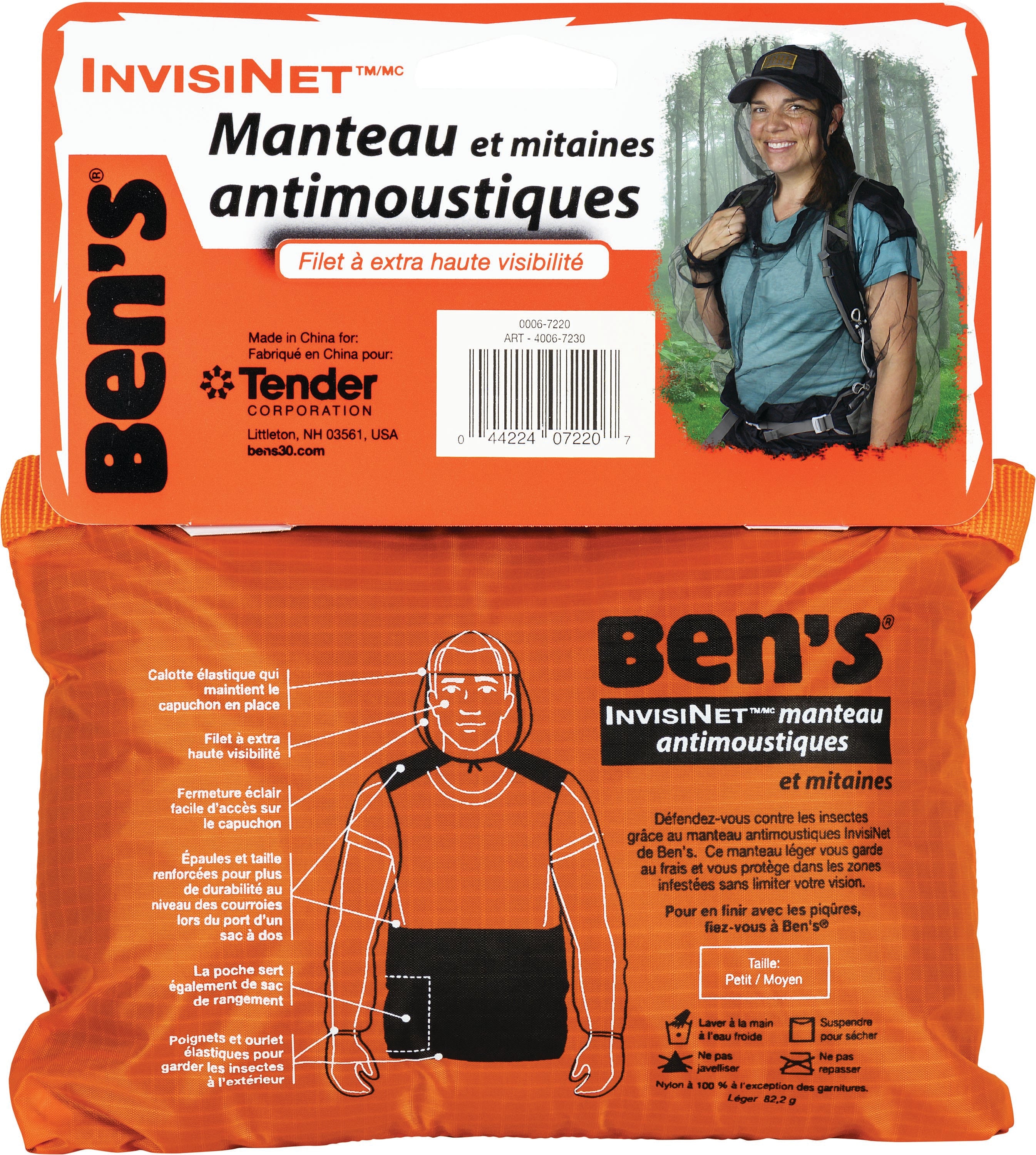 BenS Invisinet Bug Jacket S/M