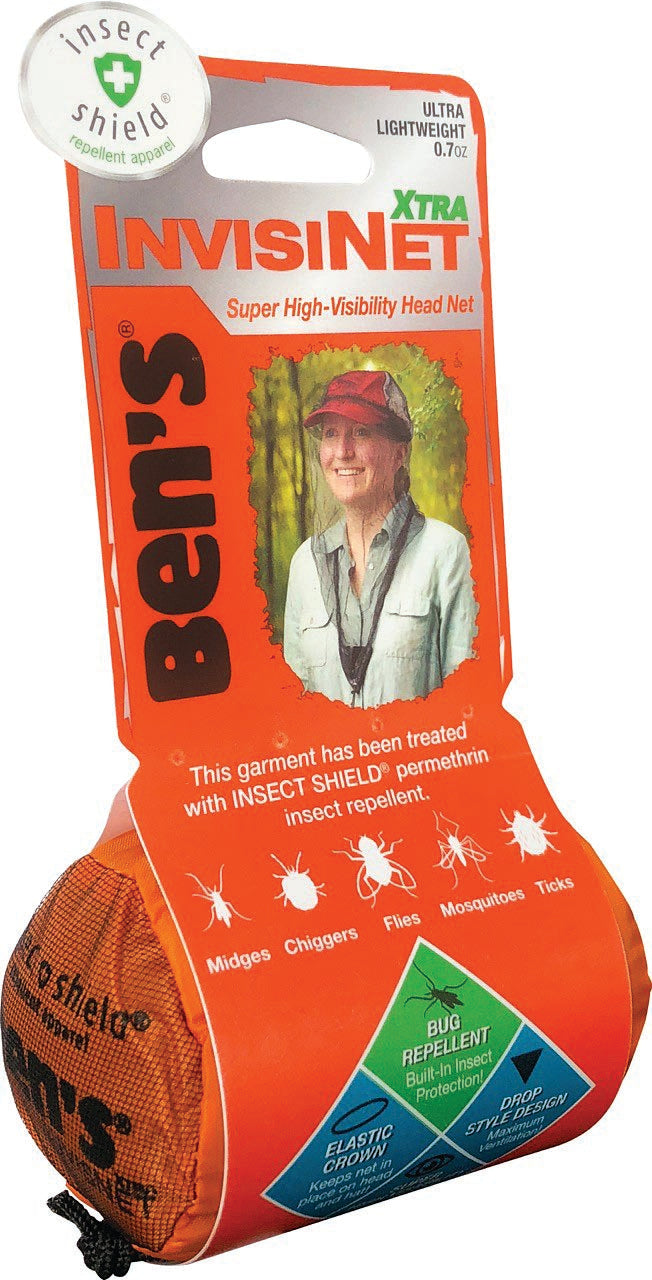 BenS Invisinet Xtra With Insect Shield Headnet