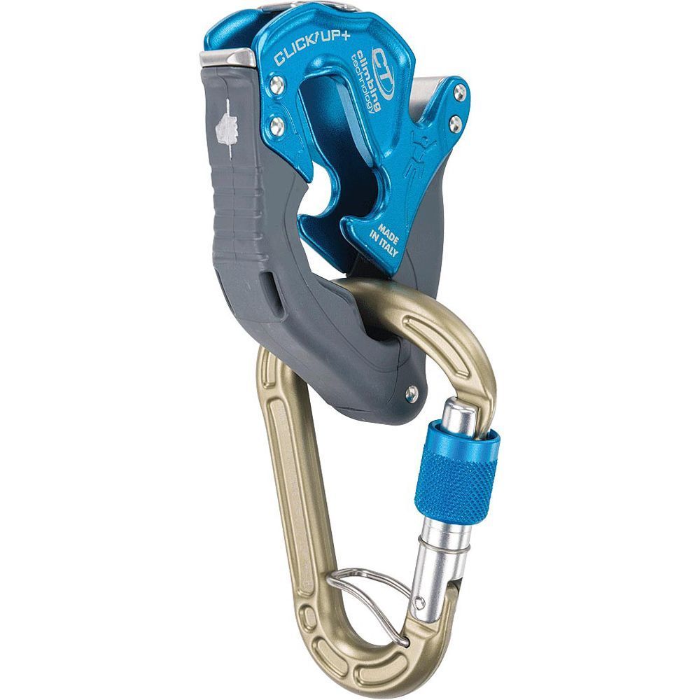 Climbing Technology Click-Up Plus Belay Device with HMS