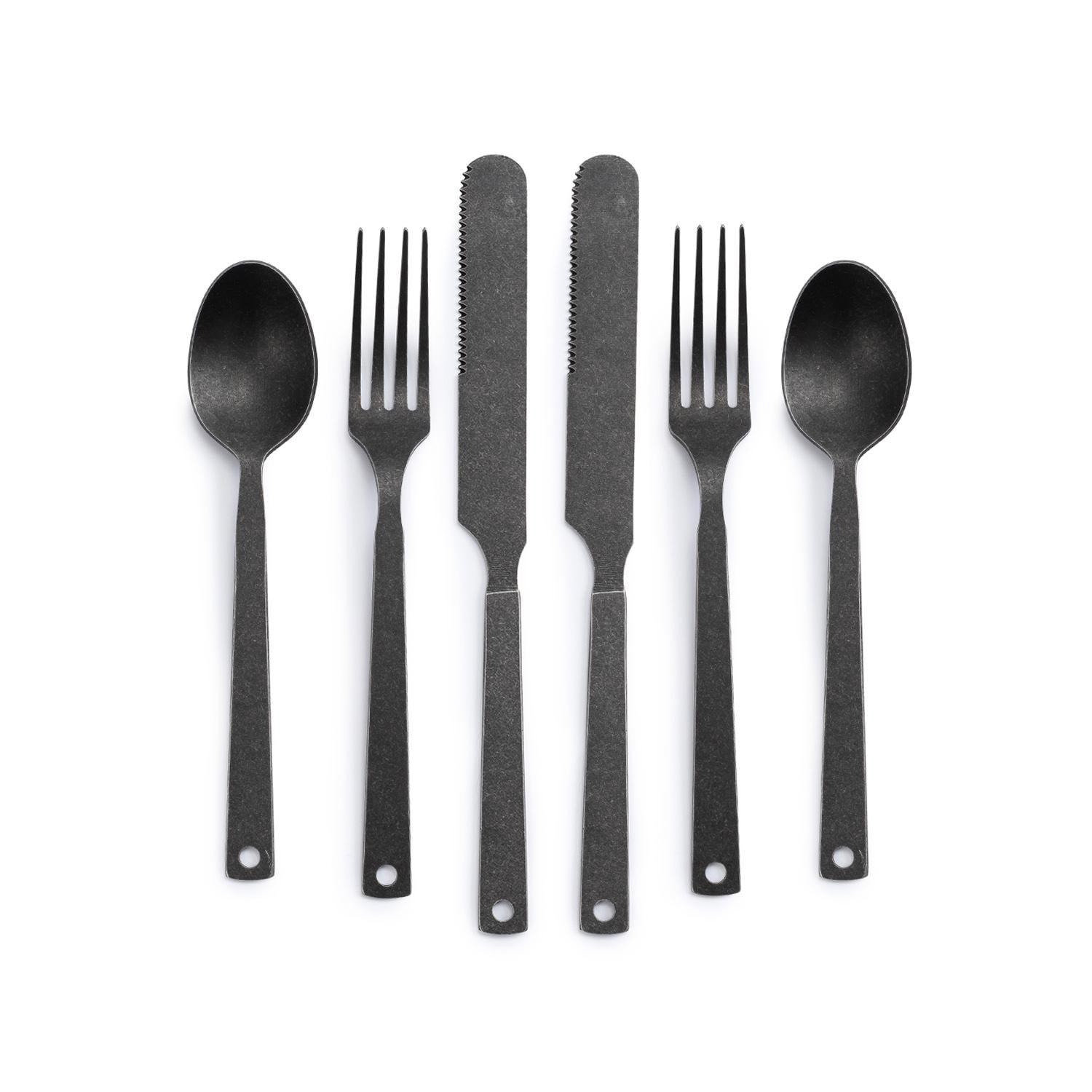 Barebones Living 370 Flatware Set Matte