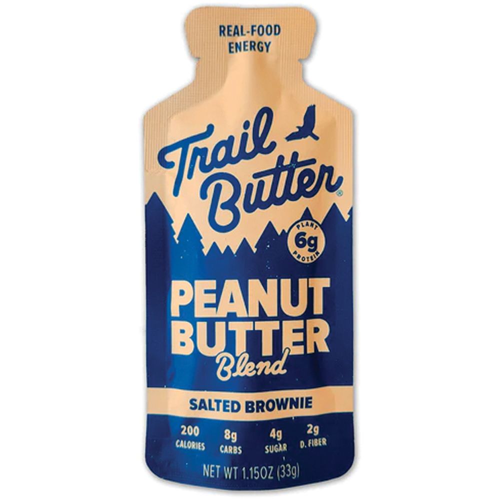 Trail Butter Lil Squeeze 1.15 oz Pouch - Salted Brownie Peanut Butter Blend