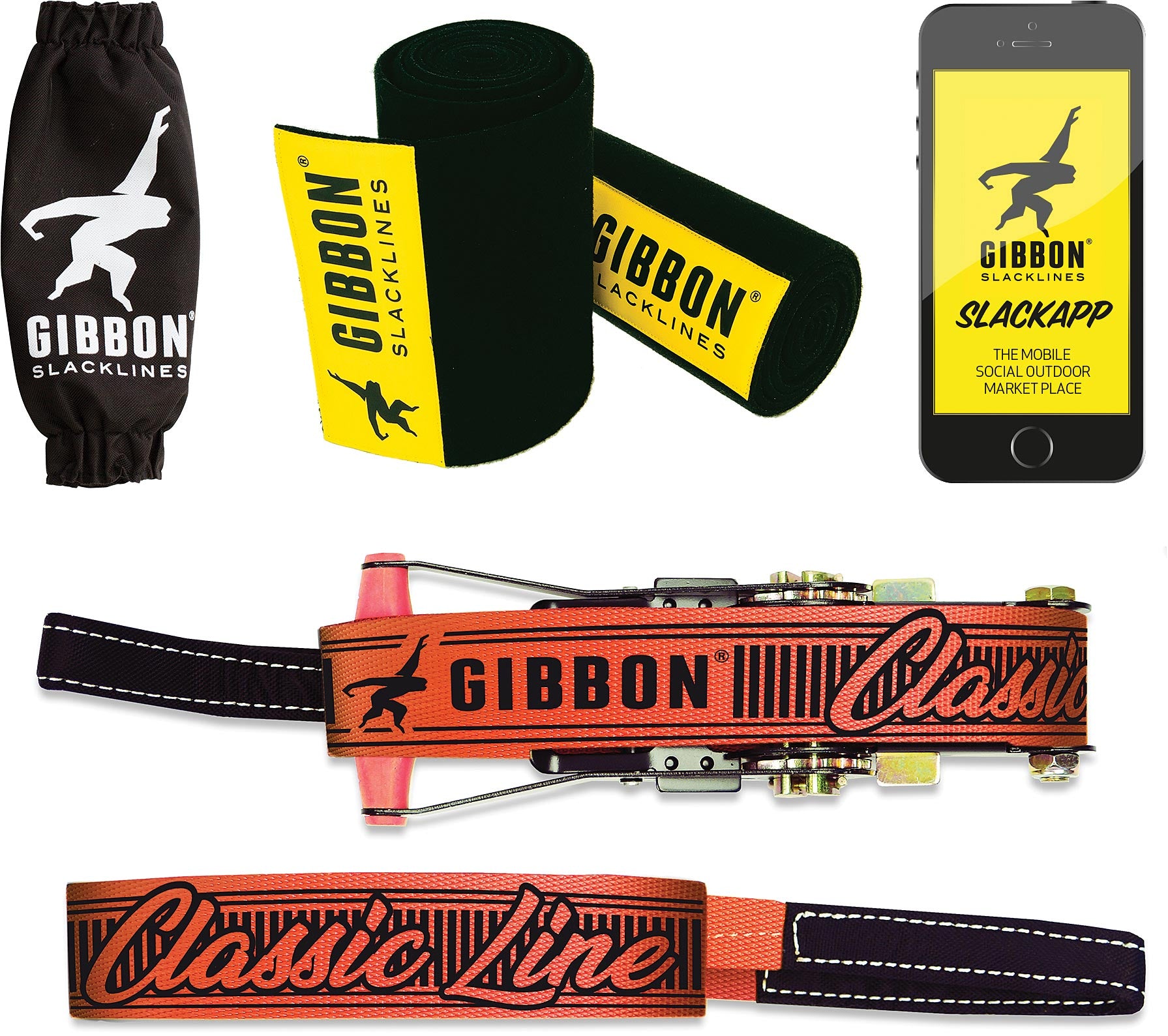 Gibbon Classic Line with Treewear Set