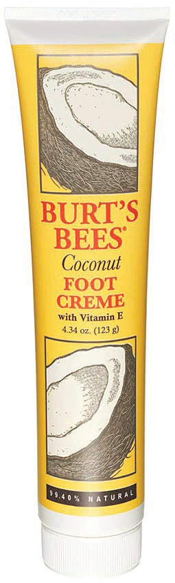 BurtS Bees Foot Cream Coconut 4.34 Oz