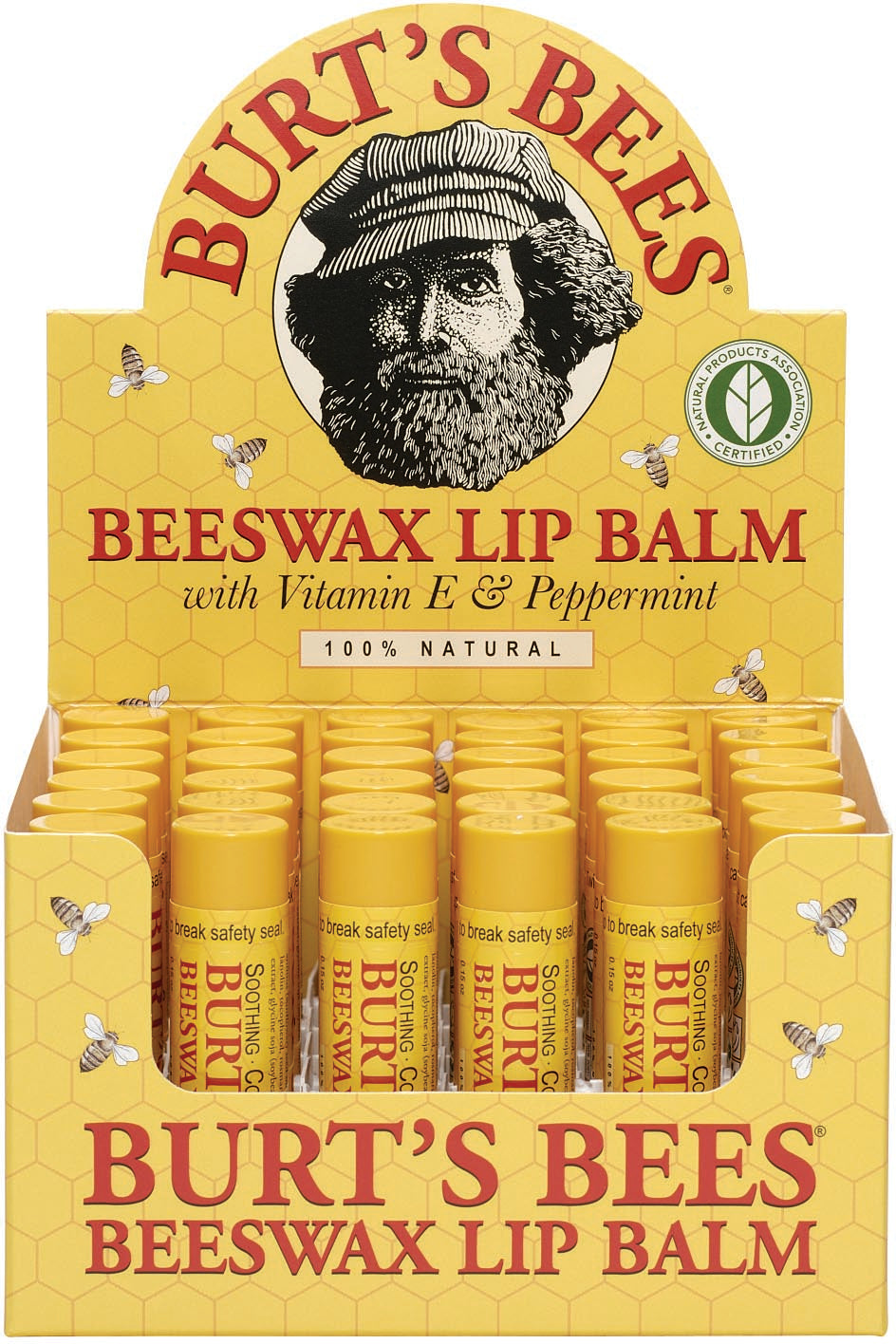 BurtS Bees Lip Balm Beeswax .15 Oz