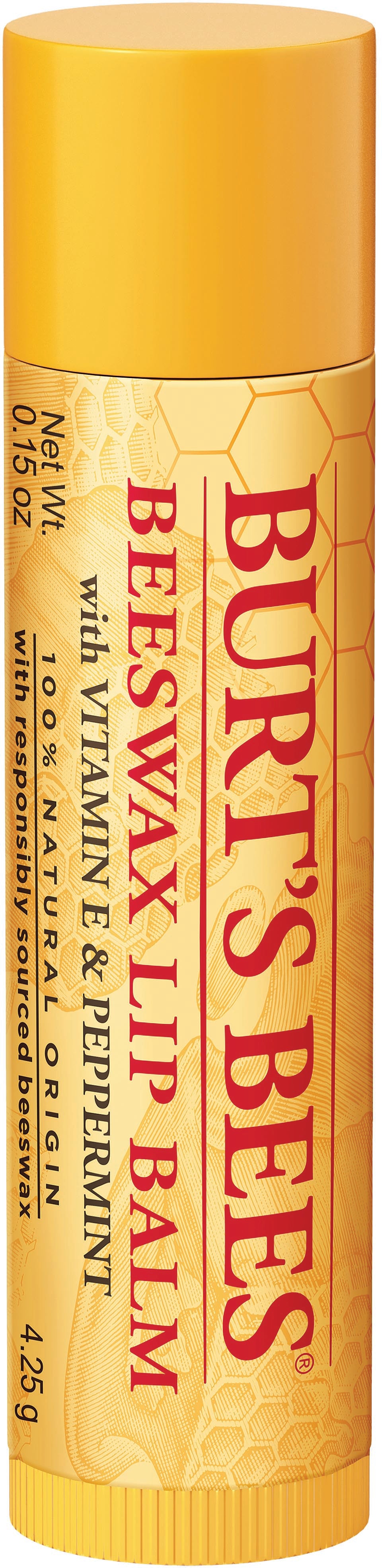 BurtS Bees Lip Balm Beeswax .15 Oz