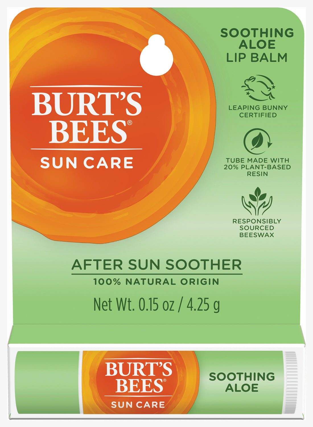 BurtS Bees After Sun Soother Lip Balm