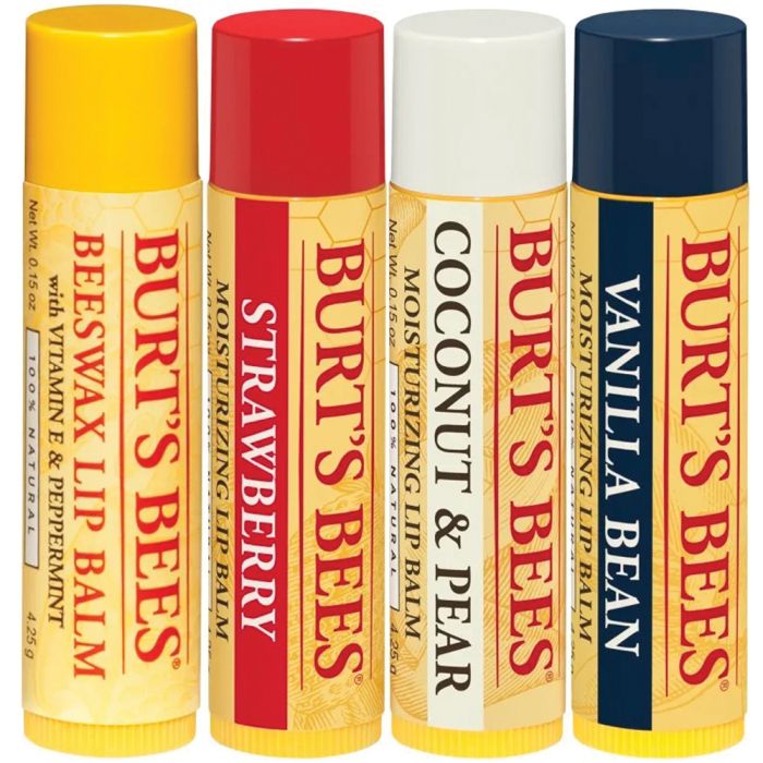 BurtS Bees Lip Balm Best Of BurtS Blister 4 Pack