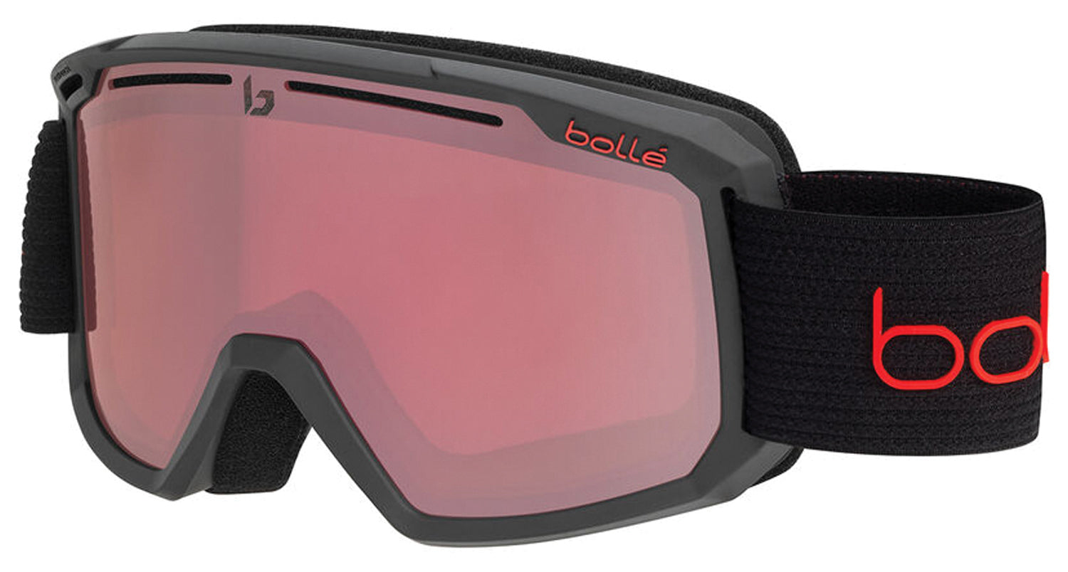 Bolle Maddox Goggles Matte Black Triangle Vermillon Gun