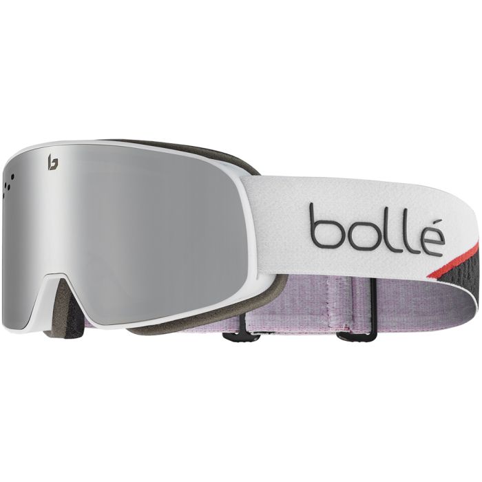 Bolle Nevada Race White Matte Black Chrome