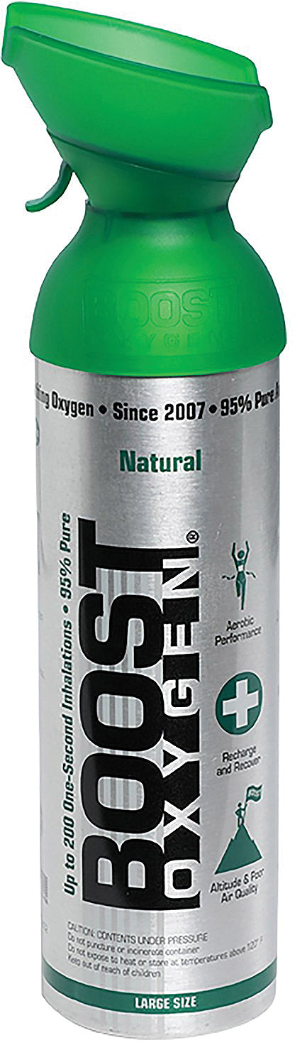 Boost Oxygen Natural Portable Pure Canned Oxygen