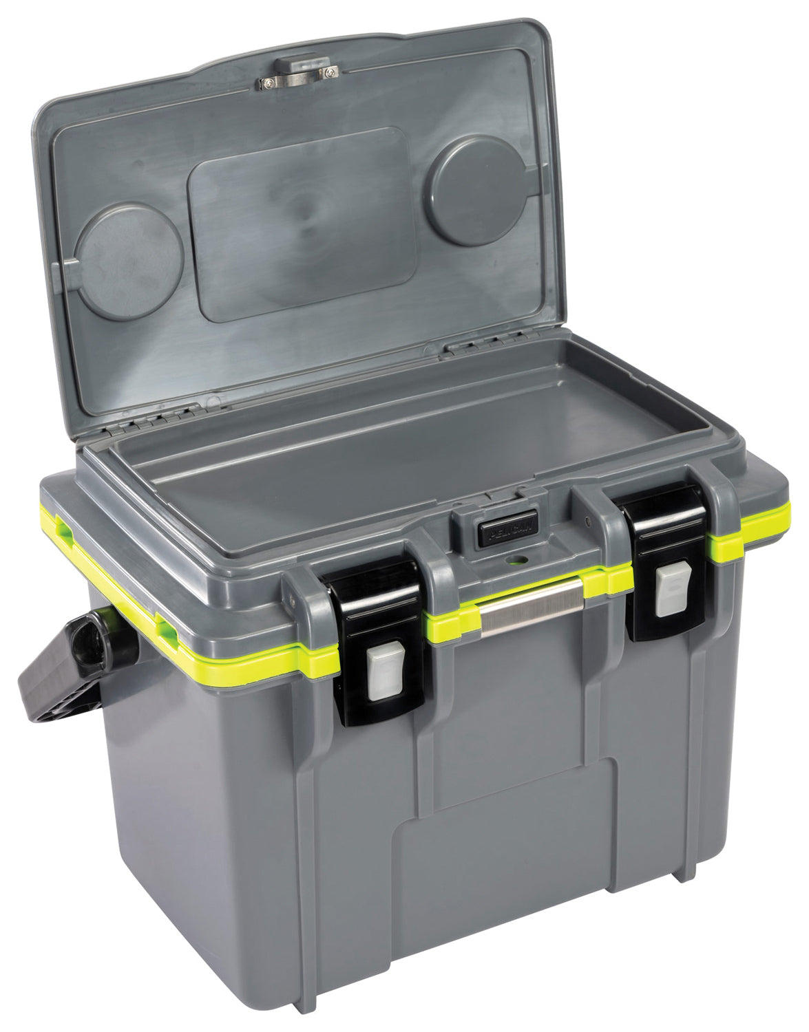 14Qt Elite Cooler Gray/Green