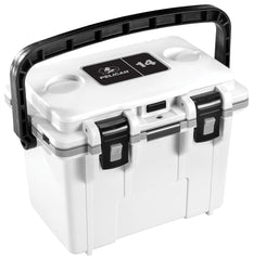 14Qt Elite Cooler White/Gray