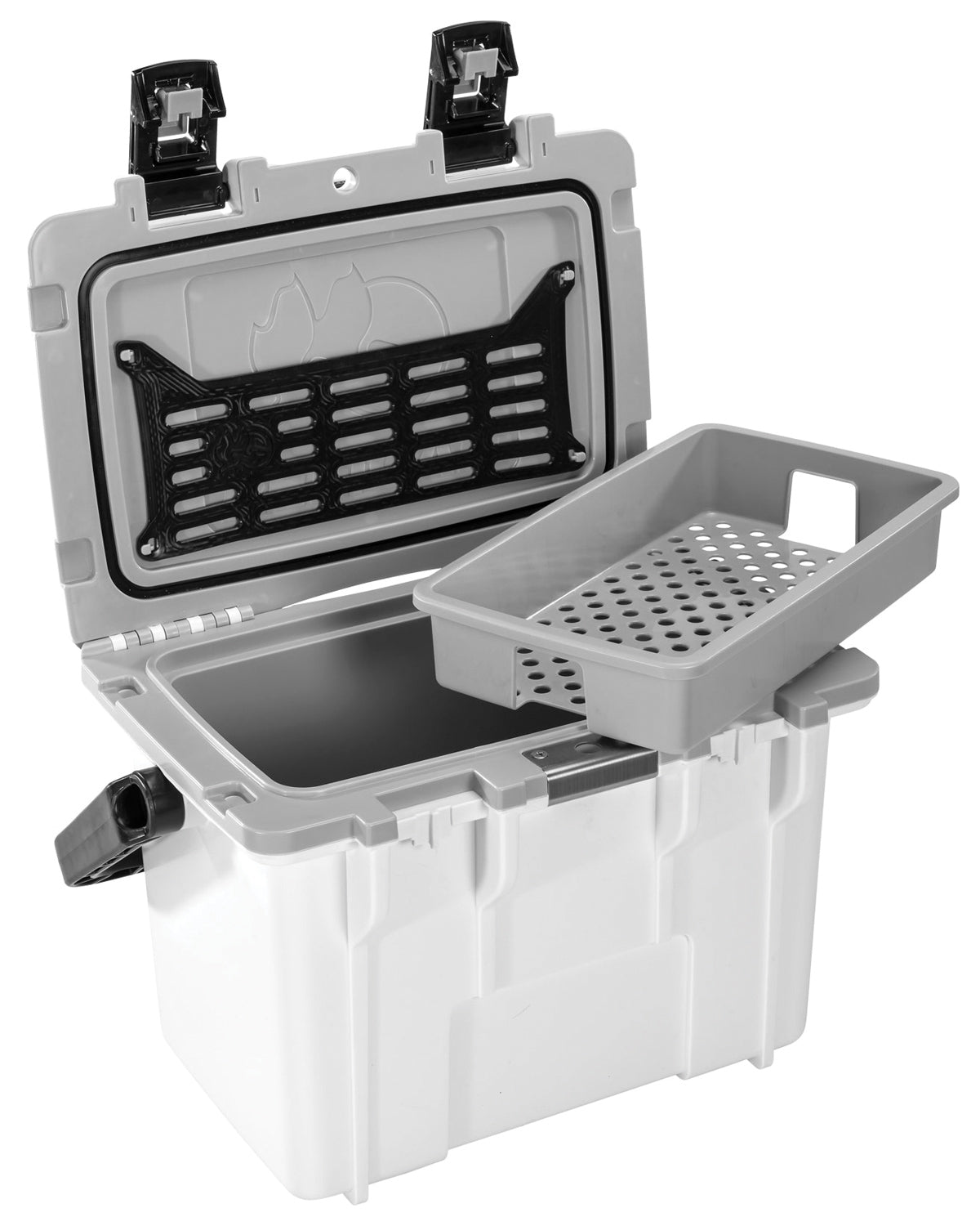 14Qt Elite Cooler White/Gray