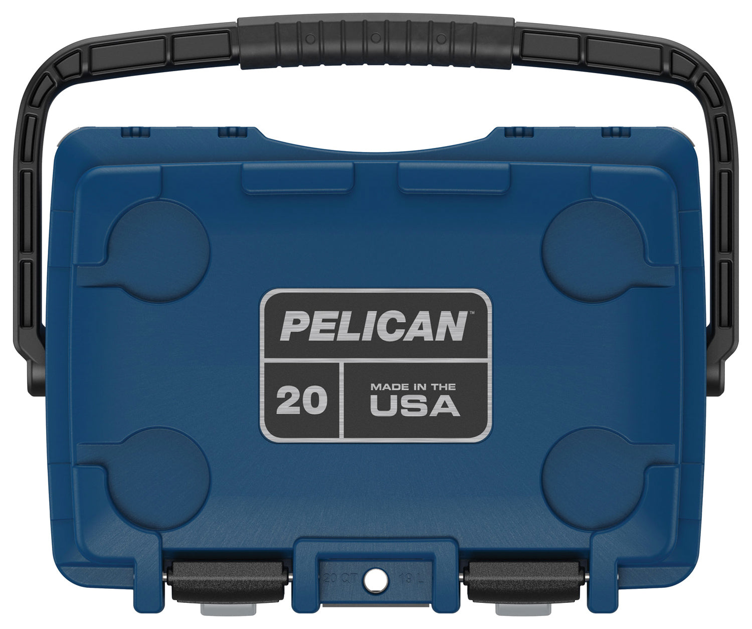 20Qt Elite Cooler Blue/Gray