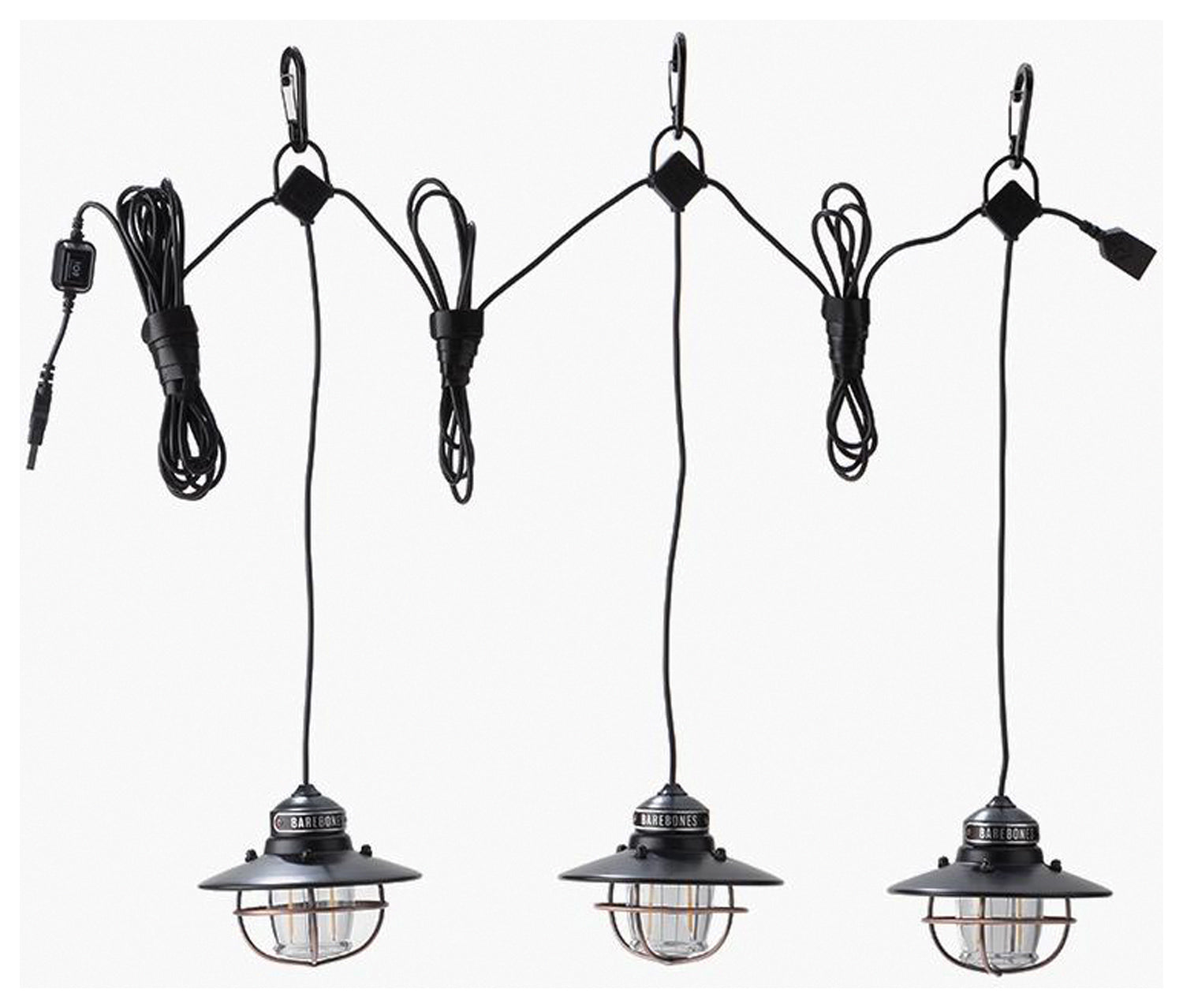 Barebones Living Edison String Light Sets ANTIQUE BRONZE