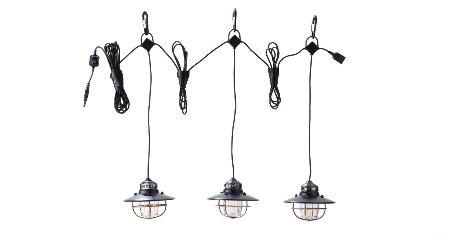 Barebones Living Edison String Light Sets ANTIQUE BRONZE