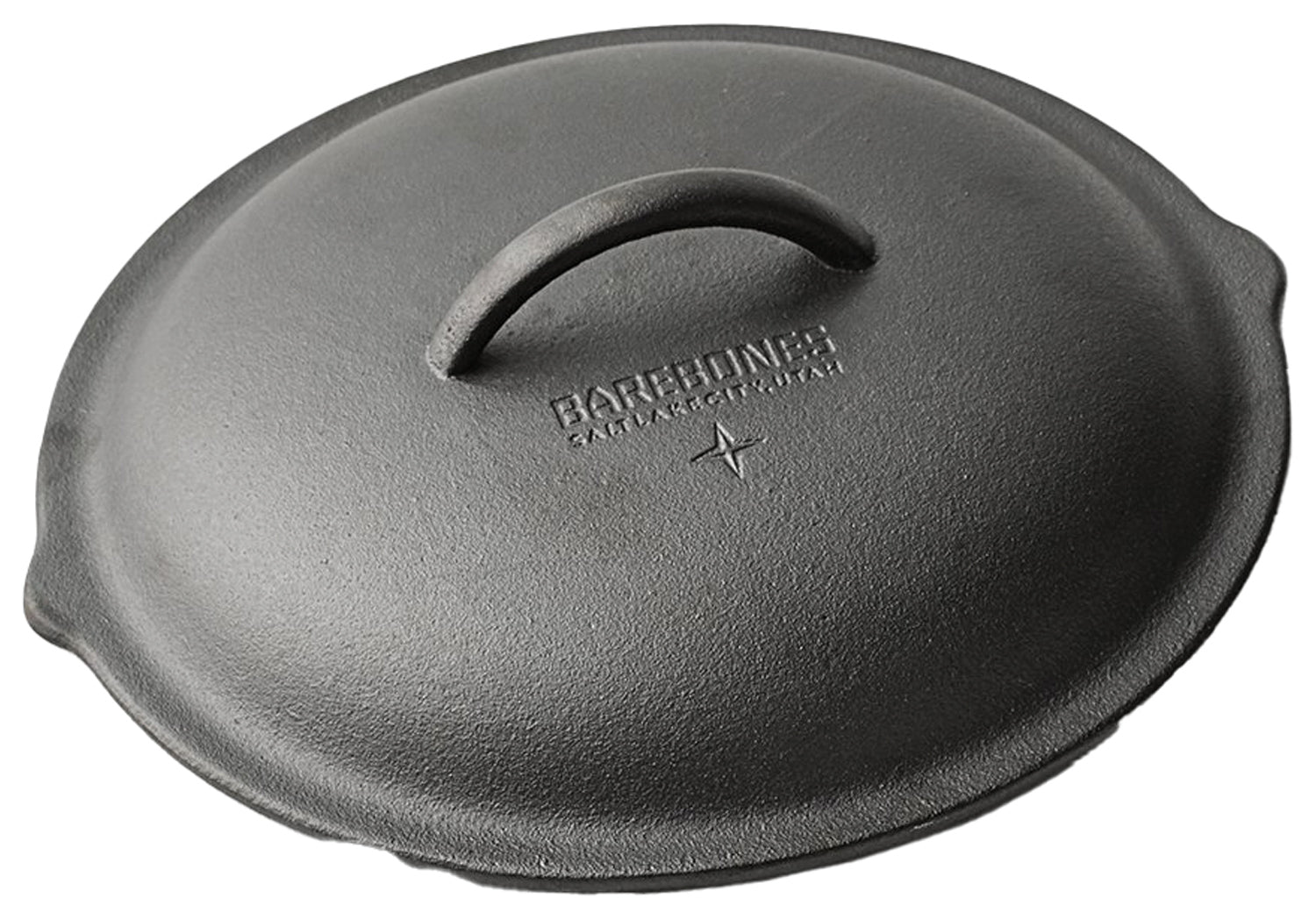 Barebones Living Cast Iron Skillet Lid Assorted 12" 8QT CAST IRON LID