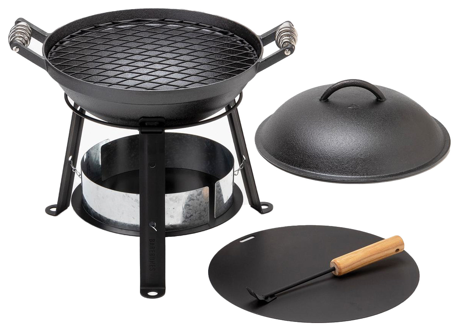 Barebones Living 312 All-In-One Cast Iron Grill