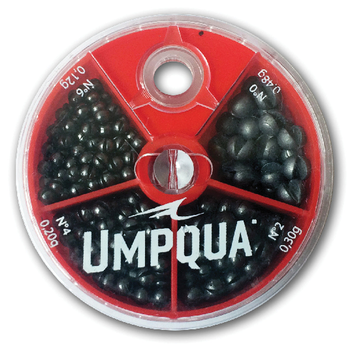 4-Way Split Shot Assortment Umpqua 4-WAY SPLIT SHOT ASSORTMENT