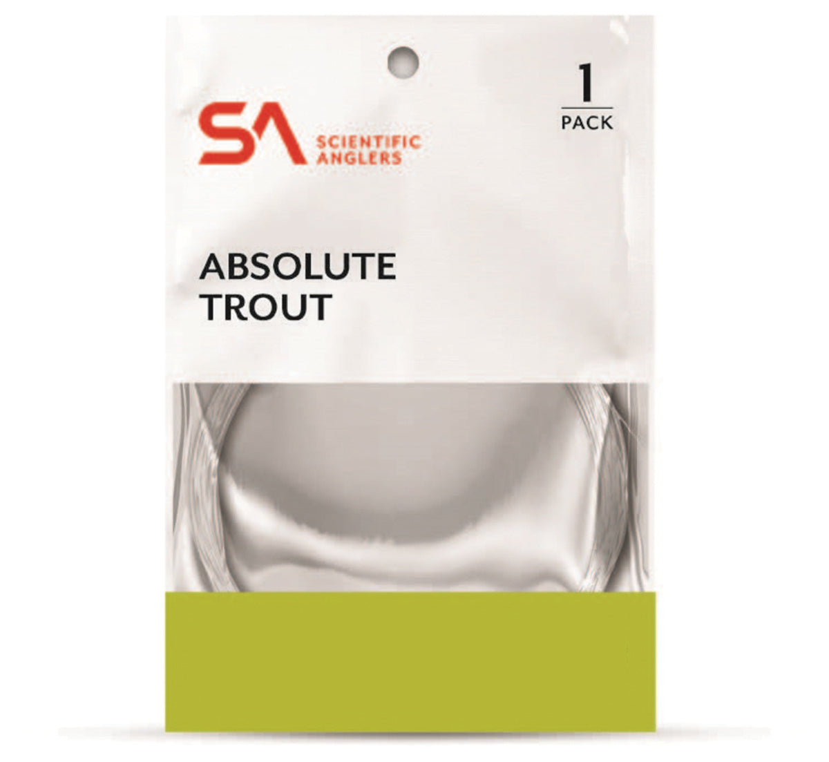 Absolute Trout Leader 9Ft 5X Scientific Anglers ABSOLUTE TROUT LEADER 9FT 5X