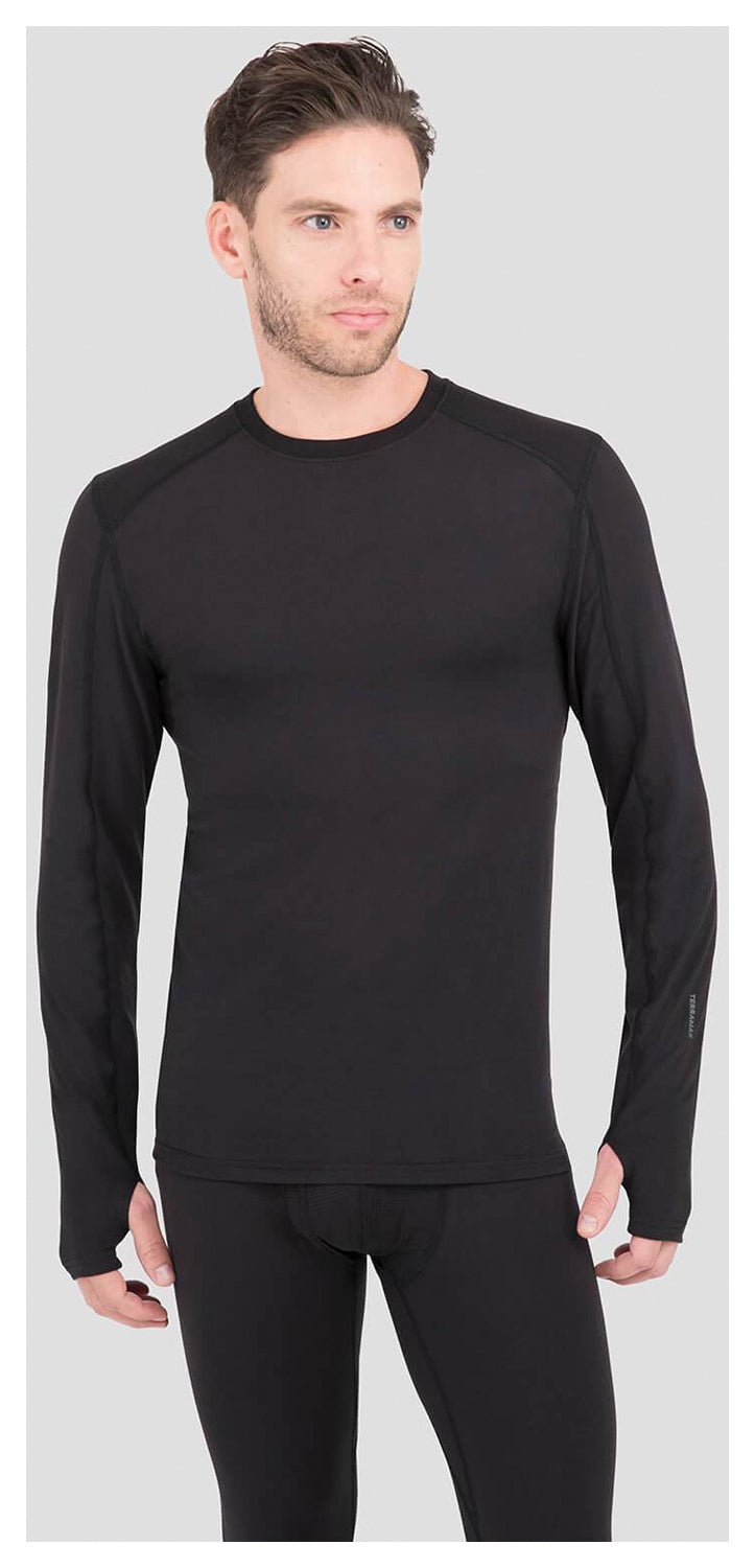 Thermolator 2.0 Men Crw Blk Xl Terramar THERMOLATOR 2.0 MEN CRW BLK XL