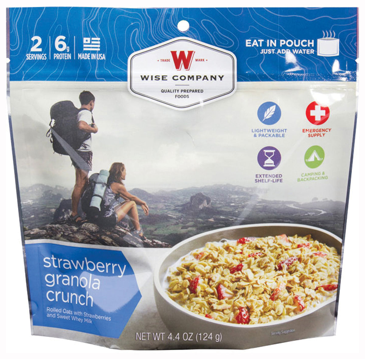 Sunrise Strwbry Granola Crunch Readywise SUNRISE STRWBRY GRANOLA CRUNCH