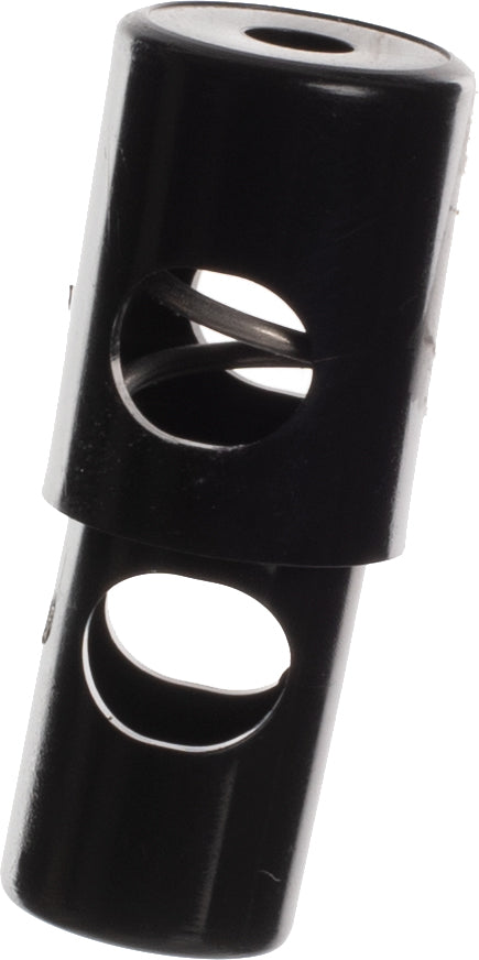 Cord Lock 3/8" Round Blk Bulk Oregon Cord Lock CORD LOCK 3/8" ROUND BLK BULK