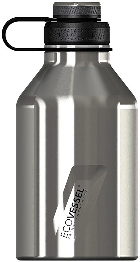 Boss 64Oz Trimax Growler Silvr Eco Vessel BOSS 64OZ TRIMAX GROWLER SILVR