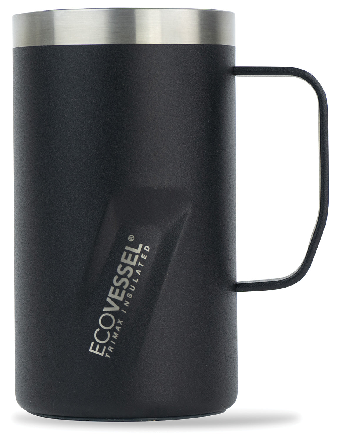 Transit Trimax Mug 16 Oz Black Eco Vessel TRANSIT TRIMAX MUG 16 OZ BLACK