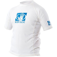 Body Glove Fitted Rashguard Jr Ss White 6