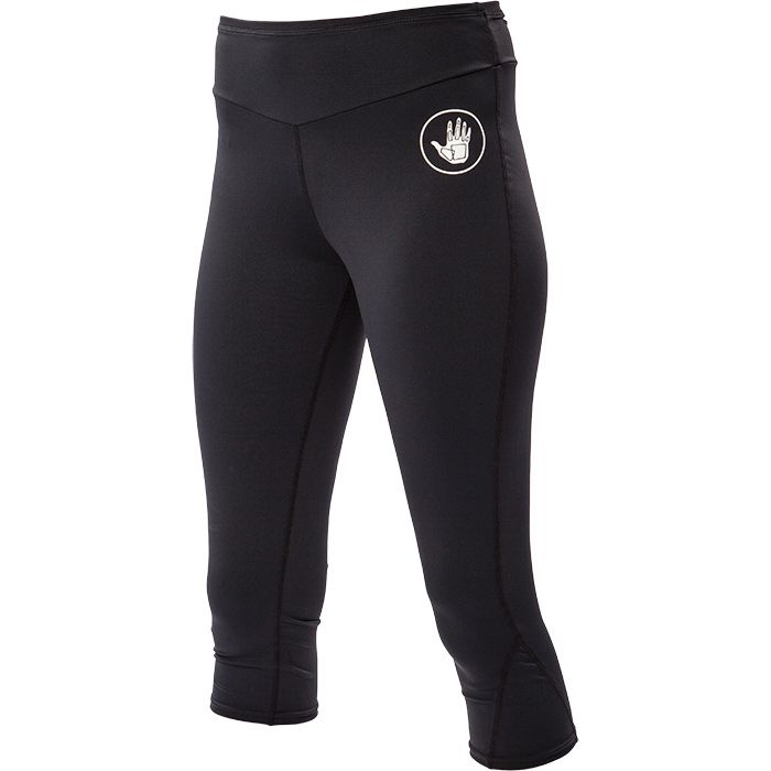 Body Glove Fitted Lycra Capri Pant Blk Md