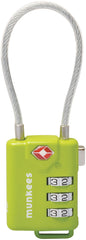 Tsa Cable Combo Lock Munkees TSA CABLE COMBO LOCK