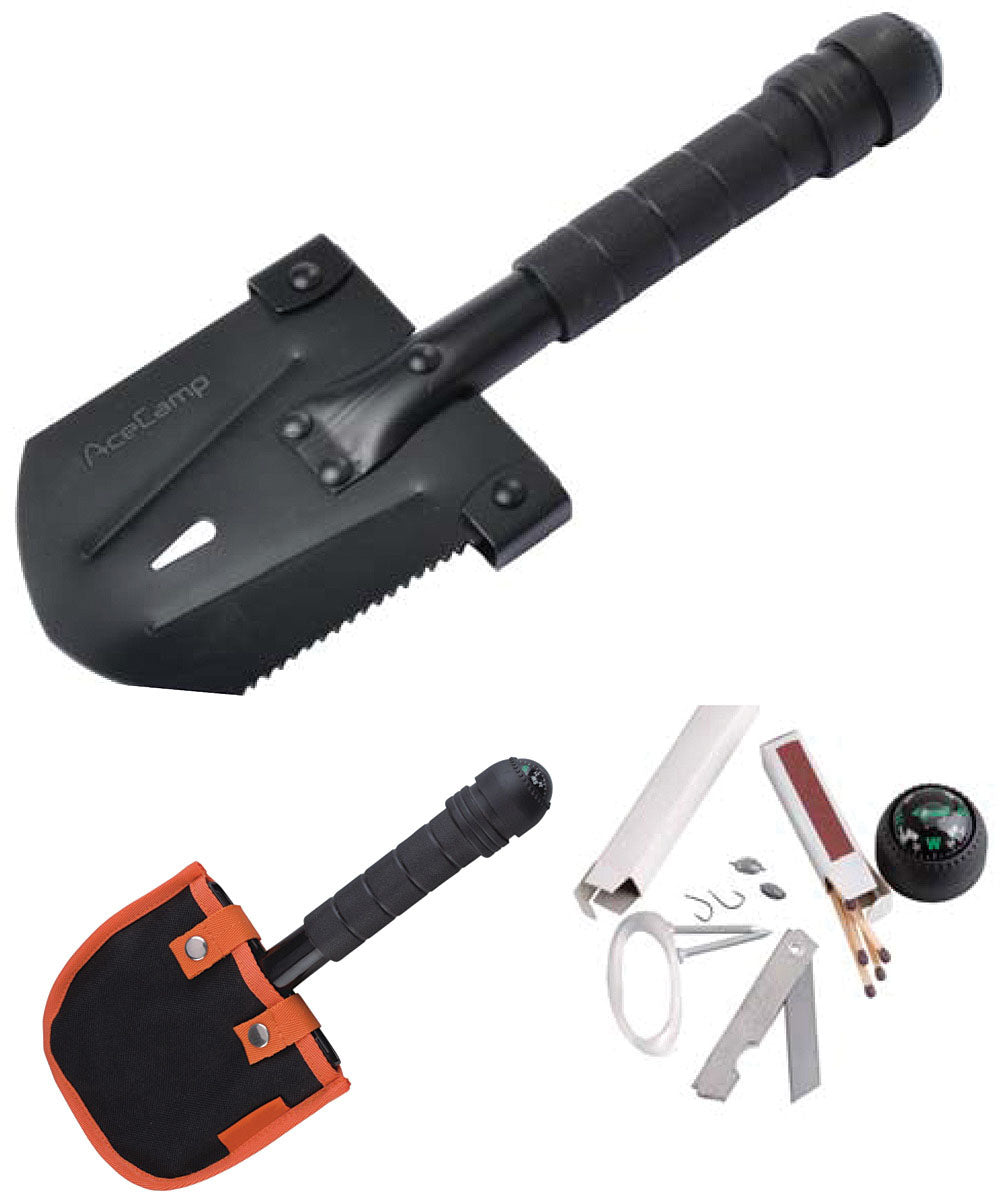 Ace Camp Survivor Multi-Tool Shovel