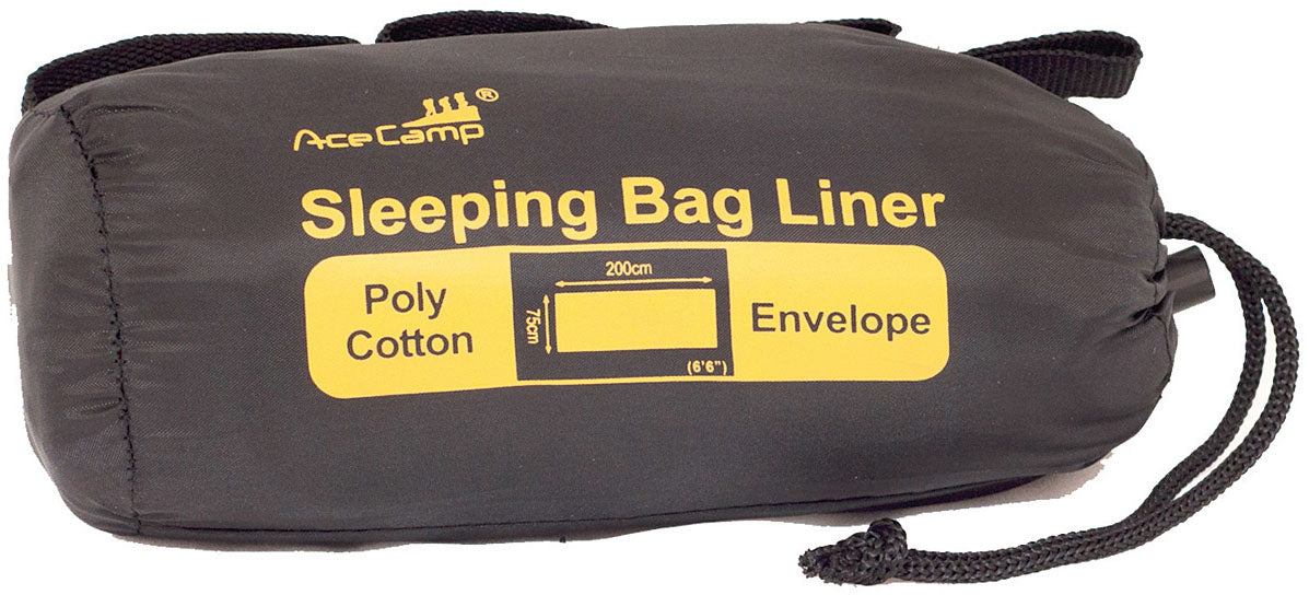 Ace Camp Sleeping Bag Liners Assorted Rectangular / Poly/Cotton