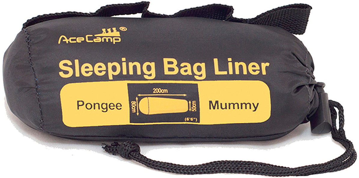 Ace Camp Sleeping Bag Liners Assorted Mummy / Pongee