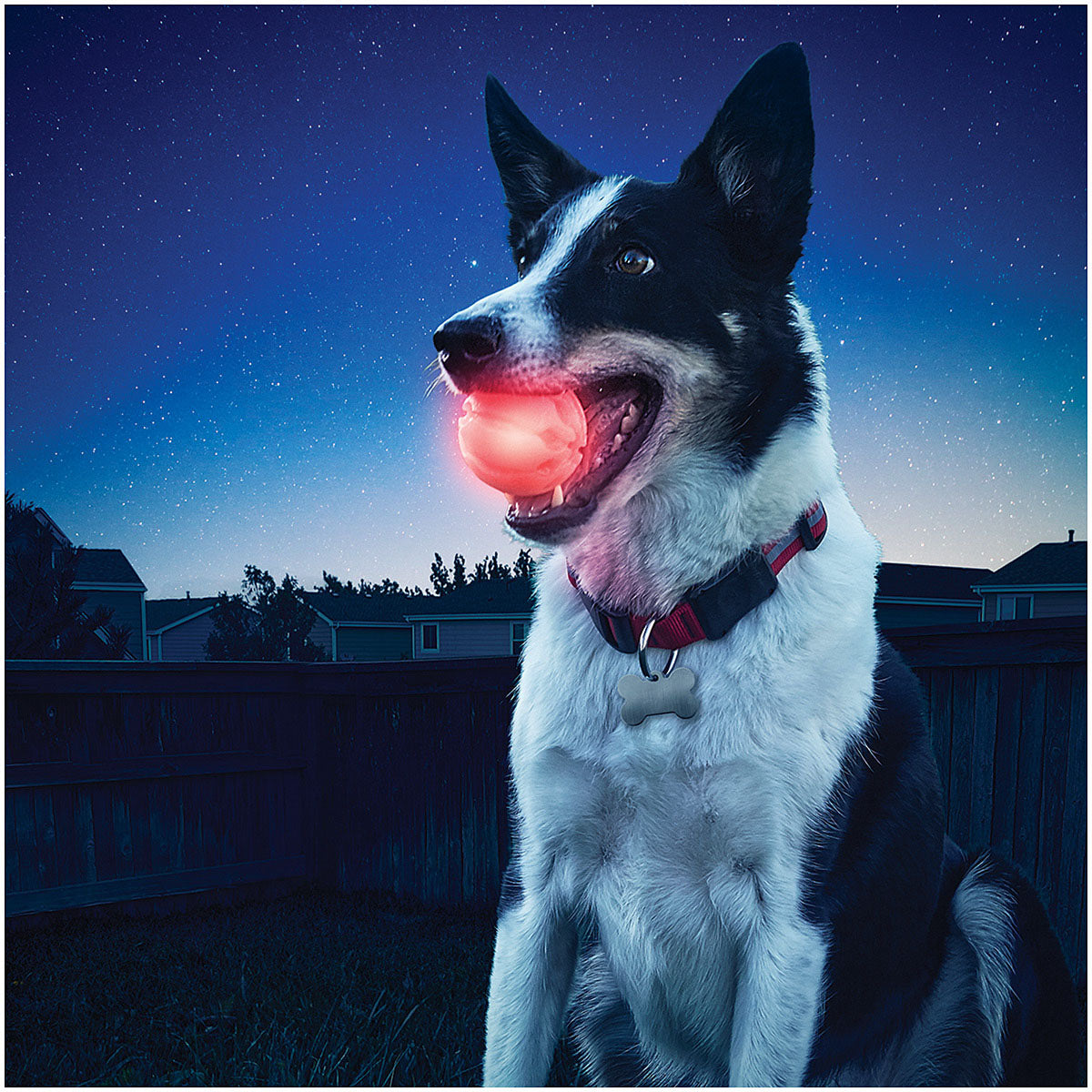 Glowstreak Led Ball - Red Nite Ize GLOWSTREAK LED BALL - RED