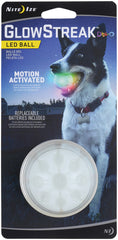 Glowstreak Led Ball - Red Nite Ize GLOWSTREAK LED BALL - DISC-O