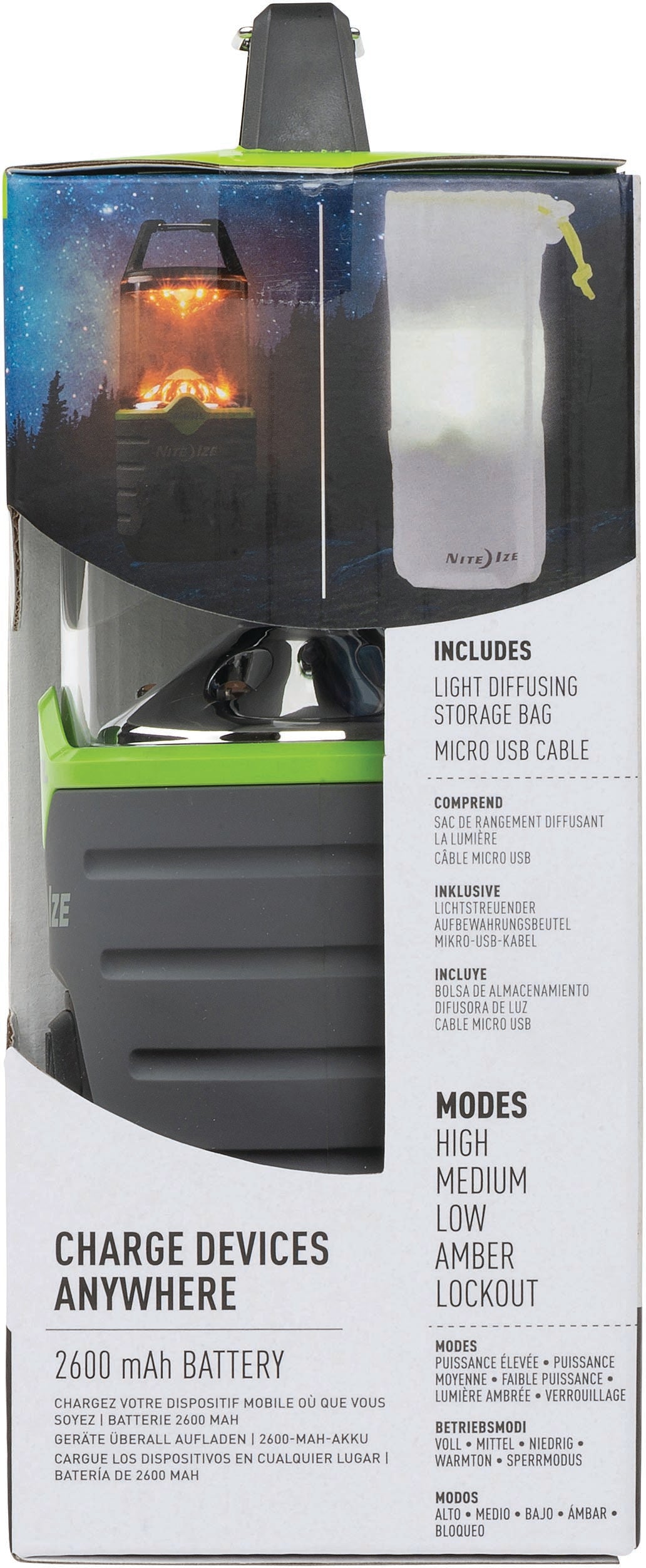 Radiant 314 Recharge Lantern Nite Ize RADIANT 314 RECHARGE LANTERN