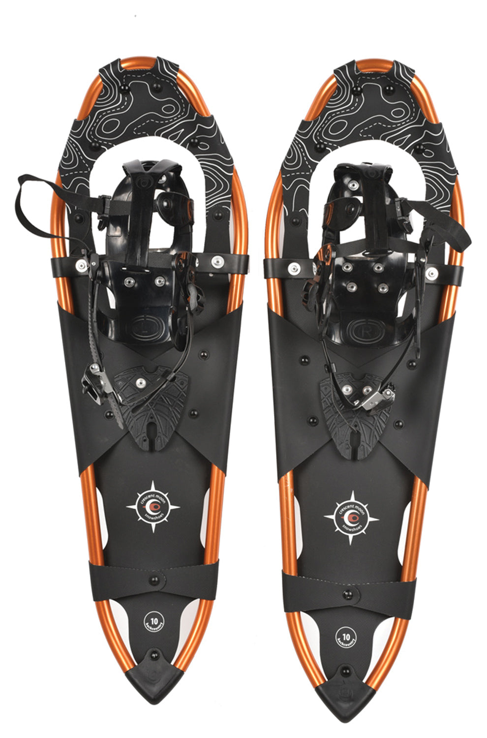 Big Sky 32 Snowshoes Red Crescent Moon BIG SKY 32 SNOWSHOES ORANGE