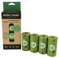 Og Poop Bag 4-Roll Pack Original Poop Bag OG POOP BAG 4-ROLL PACK